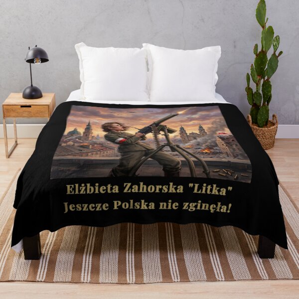 Artikelvorschau, Elżbieta Zahorska „Litka“ – polnische Heldin des Zweiten Weltkriegs Warschauer Verteidigung 1939 Kunst von All43 entworfen und verkauft von All43.