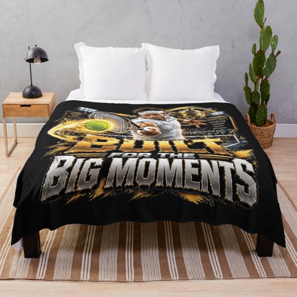 Item preview, Built For The Big Moments | Tennis Player Motivation Shirt For Champions designed and sold by M. Mamdouh Artworks.