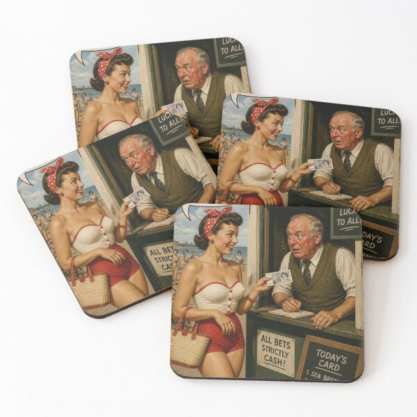 Item preview, Seaside Postcard: Each Way Bet designed and sold by halibutgoatramb.