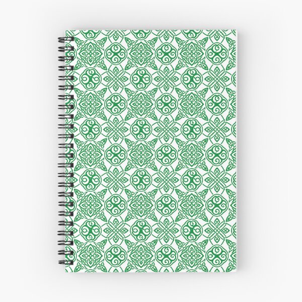 Item preview, Celtic Knotwork Rosette Pattern — Seamless Design in Celtic Green designed and sold by The Digital Compass.