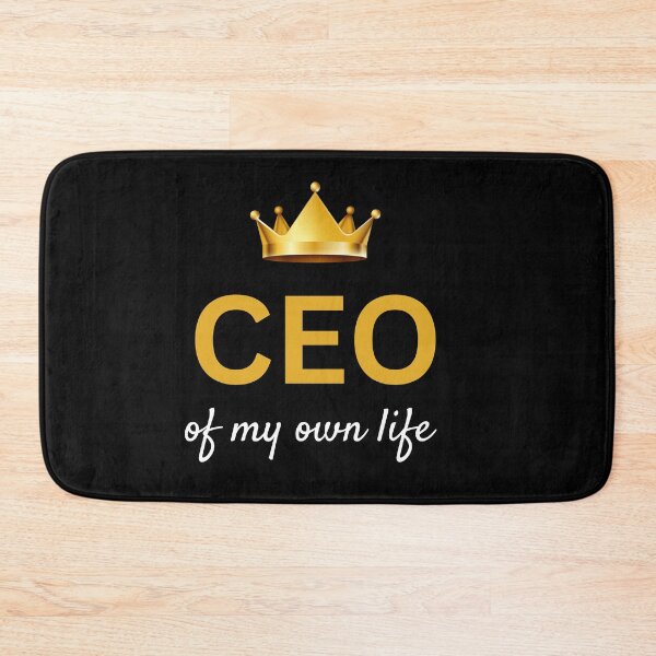Item preview, CEO Of My Own Life - Premium Crown Typography Quote designed and sold by Hustle Mindset .