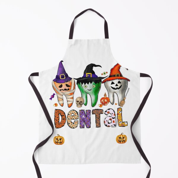 Item preview, Dental Squad Spooky Teeth Dentist Trick Or Teeth Halloween Long Sleeve T-Shirt designed and sold by bunnymoon stickers.