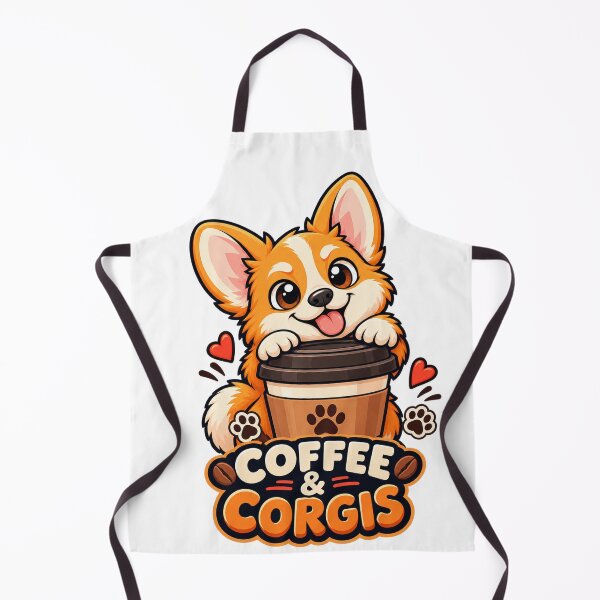 Item preview, Corgi Coffee Cute Cafe designed and sold by OLIVER-AGOUR.