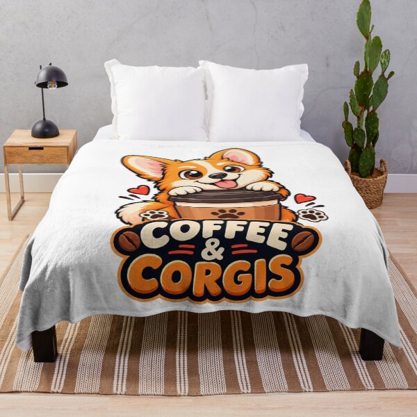 Item preview, Corgi Coffee Cute Cafe designed and sold by OLIVER-AGOUR.