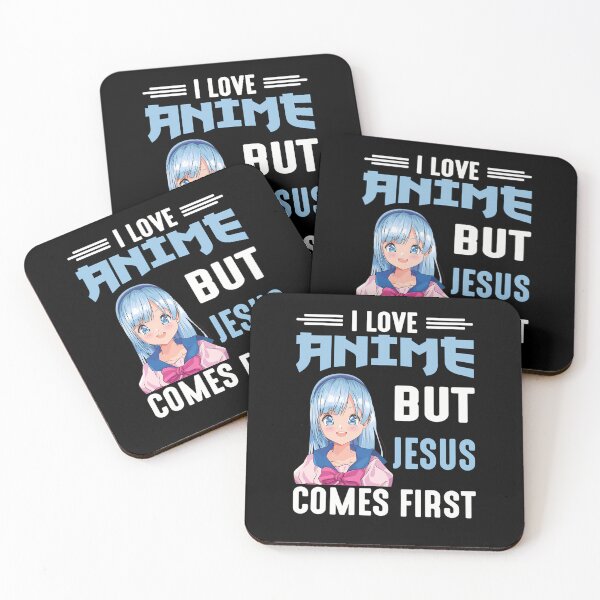 Item preview, I-Love-Anime-But-Jesus-Comes-First designed and sold by pogueusbanc.