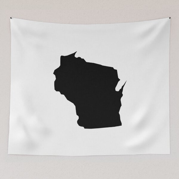 Item preview, Wisconsin State Silhouette WI designed and sold by shitpostee.
