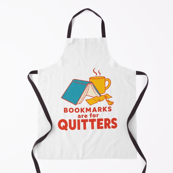 Item preview, Bookmarks are for quitters - funny book lover reading humor designed and sold by GagShots.