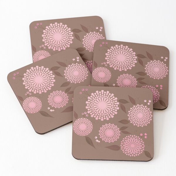 Item preview, Autumnal Pink Floral and Berries  designed and sold by JaygiesDesign.