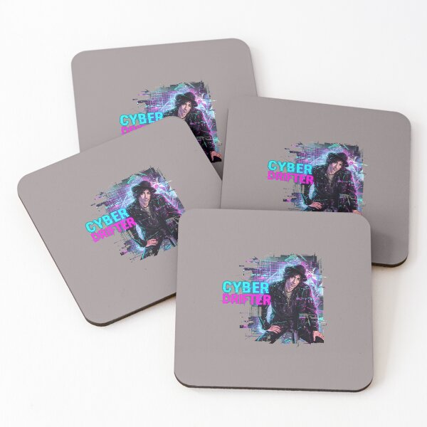 Item preview, Brooding Musician Portrait Hat Blue Background-20 designed and sold by NielsTeetzen.