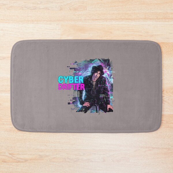 Item preview, Brooding Musician Portrait Hat Blue Background-20 designed and sold by NielsTeetzen.