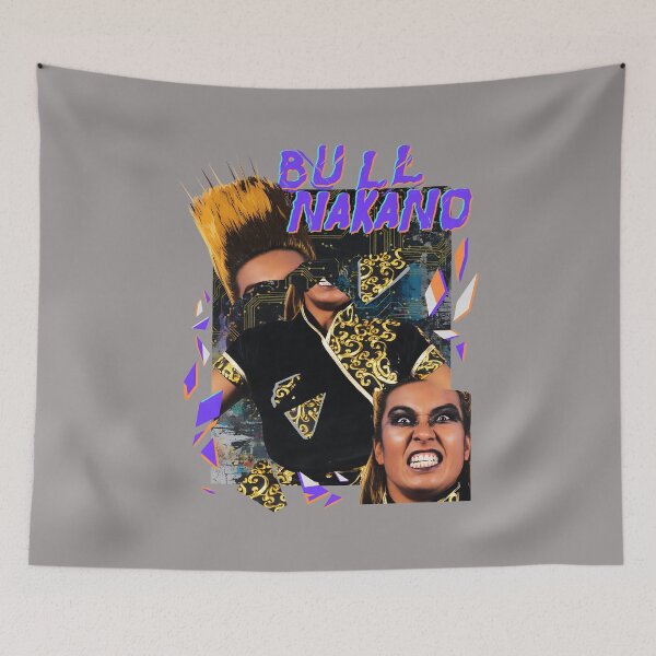 Item preview, Bull Nakano Retro Wrestling Card Design-72 designed and sold by ShalethaTaylo.
