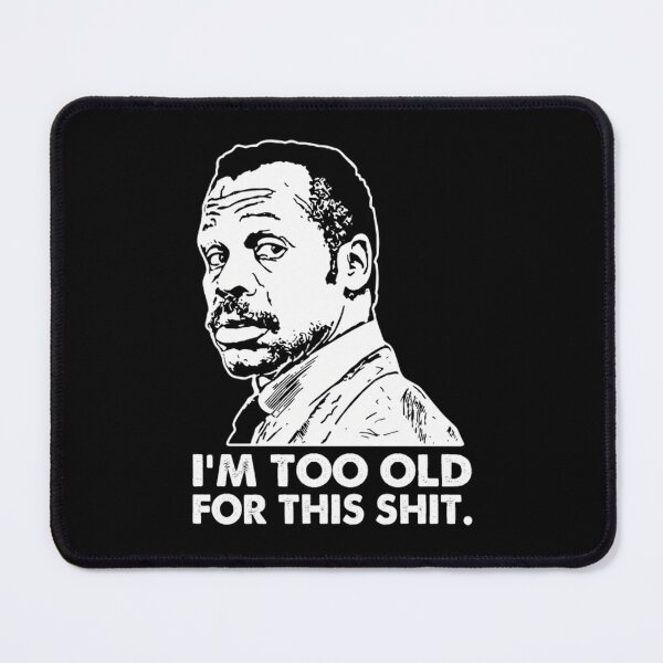 Item preview, I'M-Too-Old-For-This-Lethal-Weapon-80'S-Movie-T-Shirt designed and sold by boggiozbstor.