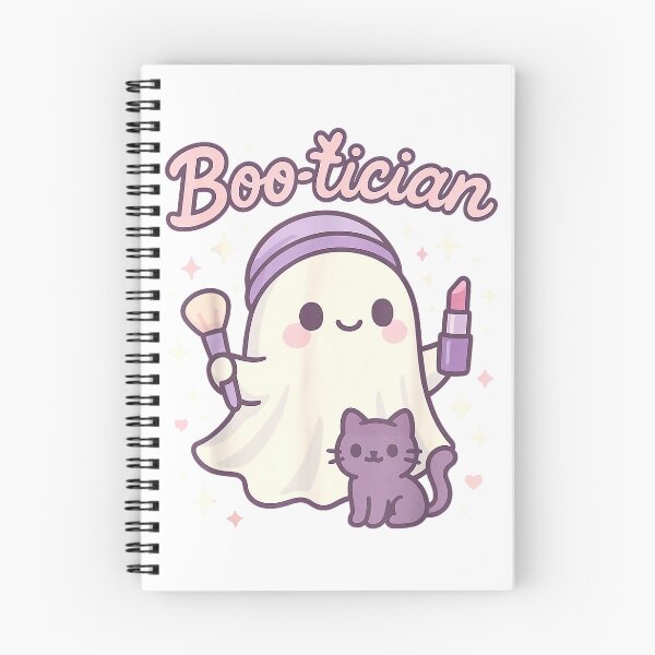 Item preview, Cute Boo-tician Halloween Ghost for Makeup Artist Squad T-Shirt designed and sold by BeZTo.