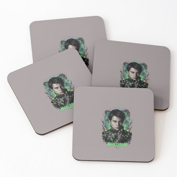 Item preview, Brooding Portrait Young Man Dark Hair Plaid Collar-95 designed and sold by NielsTeetzen.