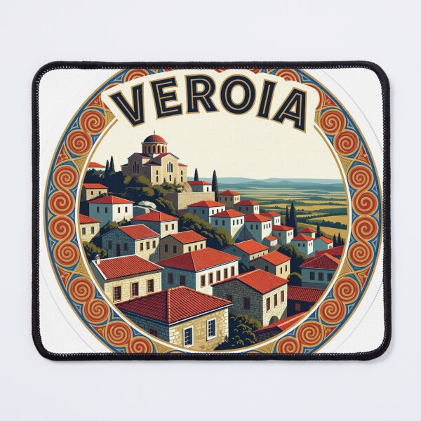 Item preview, Veroia Greece Sticker designed and sold by Imaginarium of Chaos falcon88 .