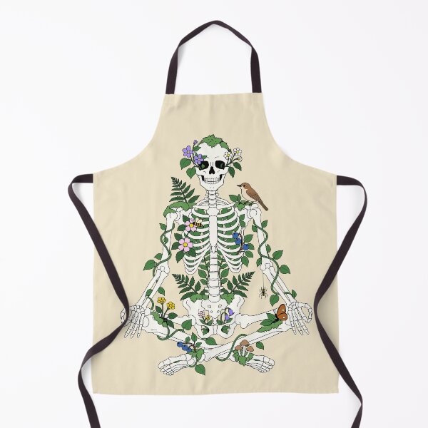 Item preview, Meditating Skeleton in Harmony with Nature designed and sold by SakuraHaven.