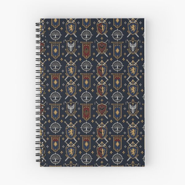 Item preview, Copy of Fantasy Guild Heraldry Pattern — Seamless Medieval Emblem Design designed and sold by The Digital Compass.