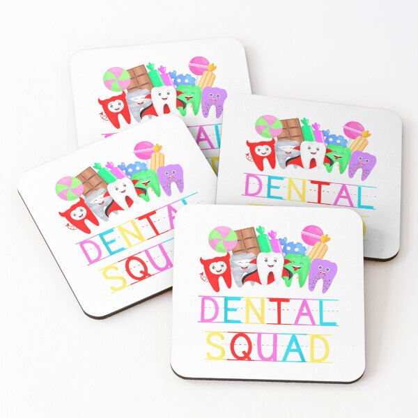 Item preview, Dental Squad Halloween Spooky Rainbow Candys Just Crew Floss T-Shirt designed and sold by RoReshop.
