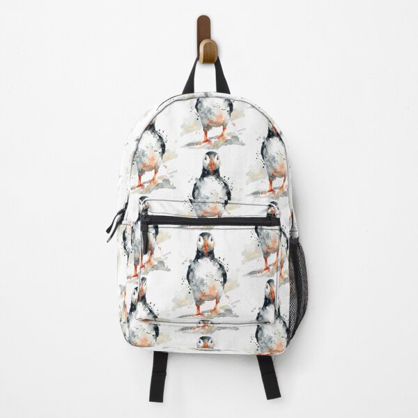 Item preview, Puffin, Black Splatter on White designed and sold by caracatita75.