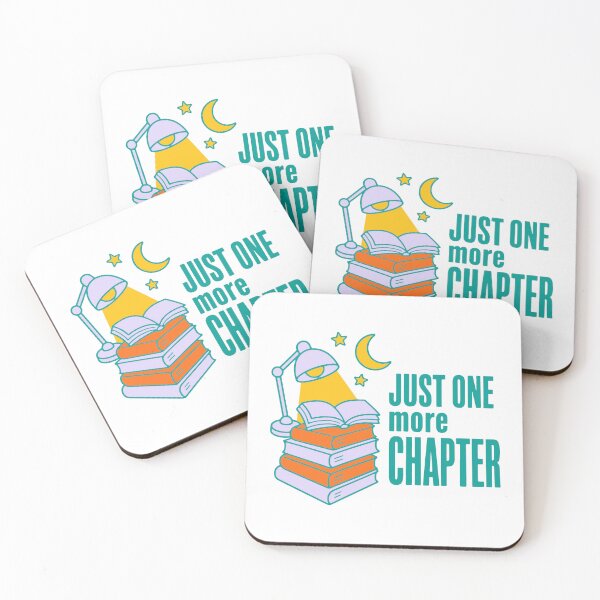 Item preview, Just one more chapter - funny bookworm night reading humor designed and sold by GagShots.