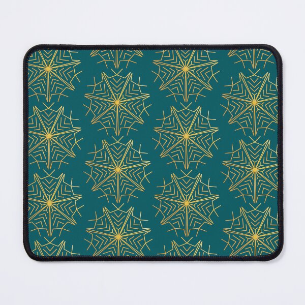 Item preview, Gold Snowflake - Elegant Geometric Pattern Main Tag: designed and sold by photossmirnov.