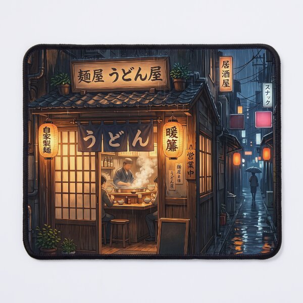 Item preview, Rainy Night Udon Bar - Cozy Anime Aesthetic Notebook designed and sold by MissoStudio.