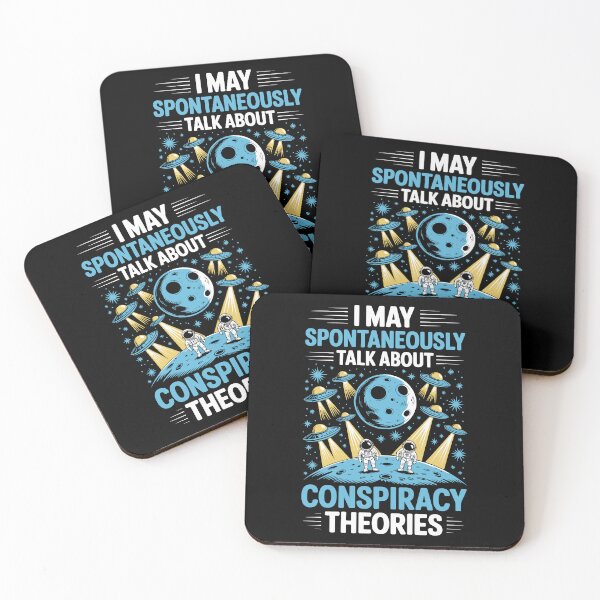 Item preview, I MAY SPONTANEOUSLY TALK ABOUT CONSPIRACY THEORIES designed and sold by jkrphoto.