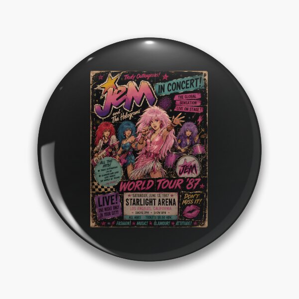 Item preview, Jem And The Holograms World Tour 87 designed and sold by MichaelDownsb.