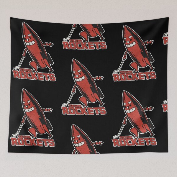 Item preview,  Funny Cartoon Rocket Ice Hockey Mascot Art designed and sold by NoemiRiel.