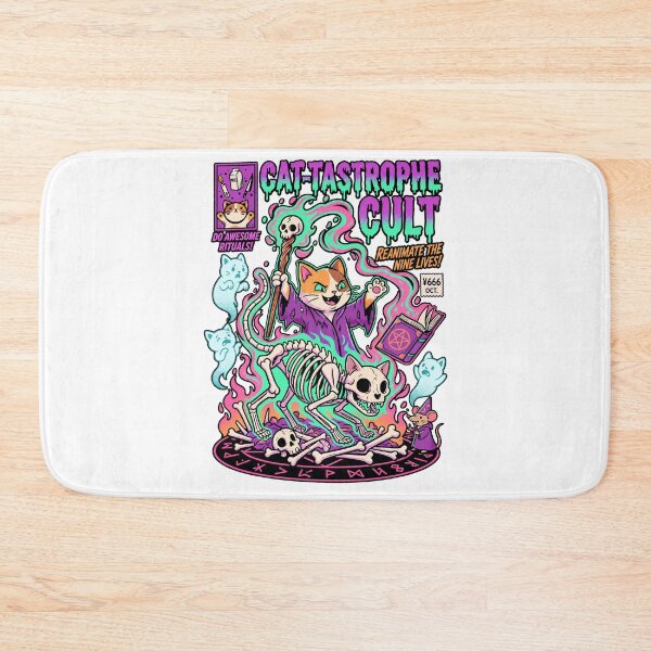 Item preview, Cat-Tastrophe Cult Reanimate Nine Lives designed and sold by tollaru.