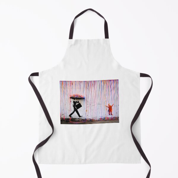 Item preview, Banksy Colorful Rain designed and sold by emmons-ulrike.