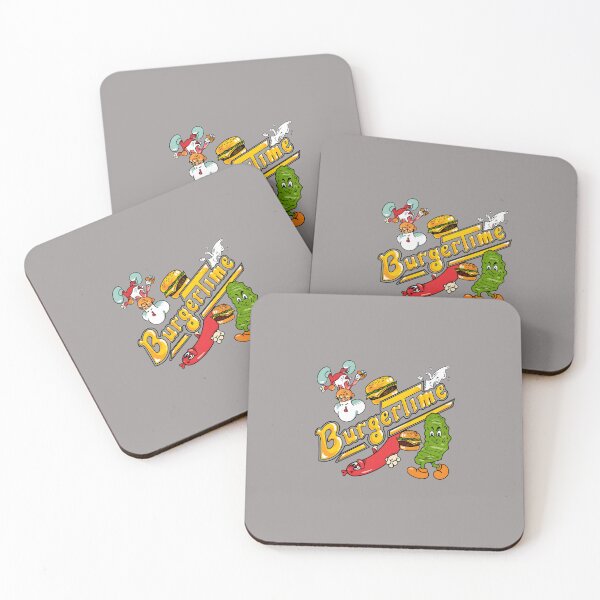 Item preview, BurgerTime Arcade Game Food Crew Logo-45 designed and sold by ShalethaTaylo.