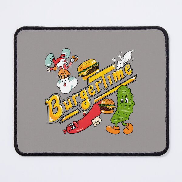 Item preview, BurgerTime Arcade Game Food Crew Logo-45 designed and sold by ShalethaTaylo.