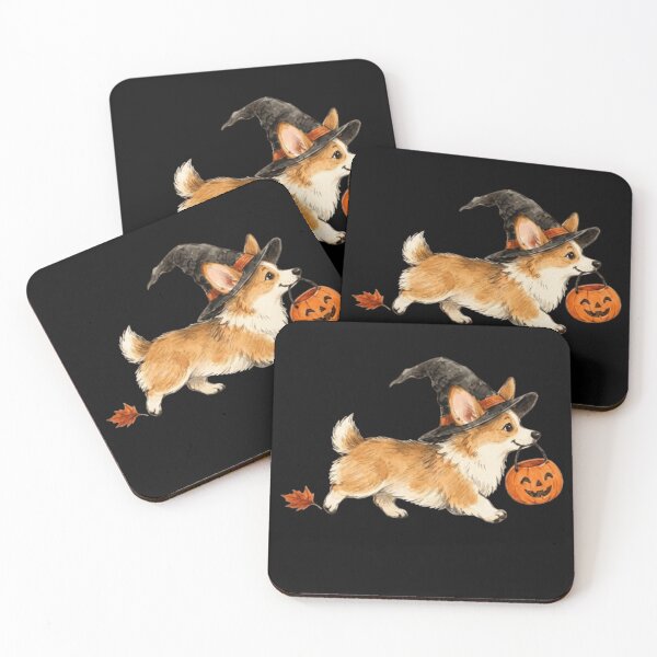 Item preview, Witch Corgi Trick Or Treat designed and sold by haitrieuic96.