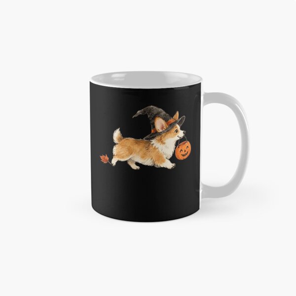 Item preview, Witch Corgi Trick Or Treat designed and sold by haitrieuic96.