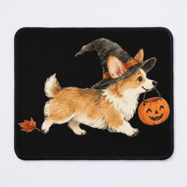 Item preview, Witch Corgi Trick Or Treat designed and sold by haitrieuic96.