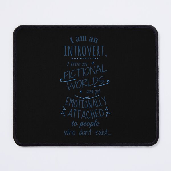 Item preview, Introvert-Fictional-Worlds-Fictional-Characters designed and sold by boggiozbstor.