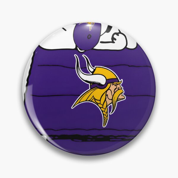 Item preview, Vikings Snoopy Woodstock Dog House Football Yellow designed and sold by Kech-Stoore.