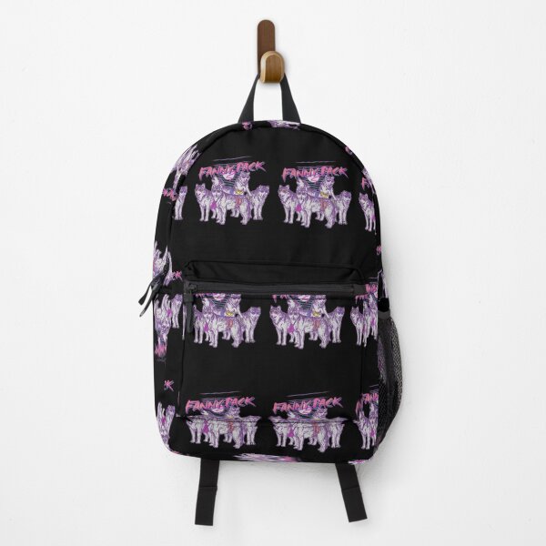 Item preview, Funny Retro 1980s Wolves Wearing Fanny Packs designed and sold by NoemiRiel.