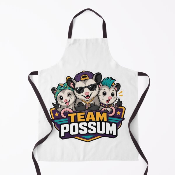 Item preview, Team Possum Cool Squad Funny Animal Gang designed and sold by Créative touche .