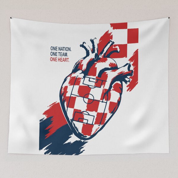 Item preview, Heart on the Pitch Football Art | Soccer Heart Print | One Nation One Team One Heart Print | Football Fan Decor | Soccer Lover Gift designed and sold by Studio pod Burom.