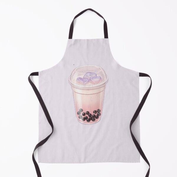 Item preview, Title: Cute Pink Bubble Tea Kawaii Aesthetic – Feminine Pastel Boba Milk Tea designed and sold by MarJul.
