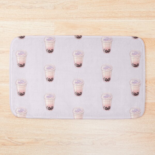 Item preview, Title: Cute Pink Bubble Tea Kawaii Aesthetic – Feminine Pastel Boba Milk Tea designed and sold by MarJul.