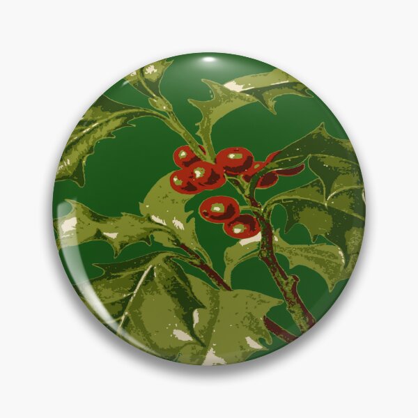 Item preview, Sprig of Holly Christmas Red Berry designed and sold by taiche.