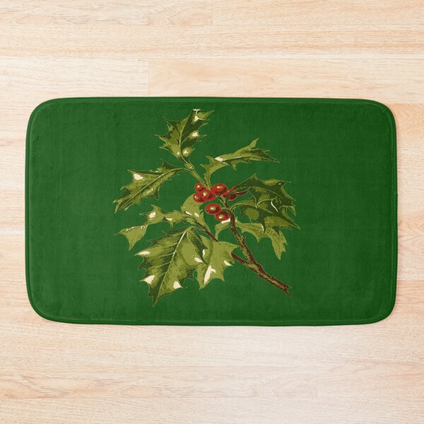 Item preview, Sprig of Holly Christmas Red Berry designed and sold by taiche.