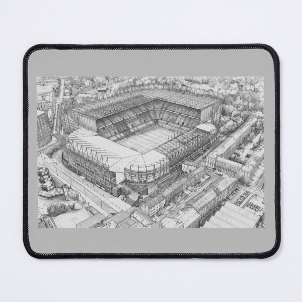 Item preview, St James' Park Newcastle Pencil Sketch designed and sold by ArtworkNorth.