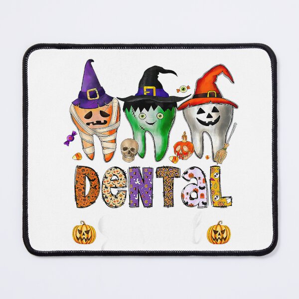 Item preview, Dental Squad Spooky Teeth Dentist Trick Or Teeth Halloween T-Shirt designed and sold by Atros.