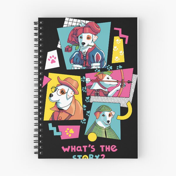 Item preview, Wishbone Dog What's The Story Nostalgic 90s Art designed and sold by virelleelowen98.
