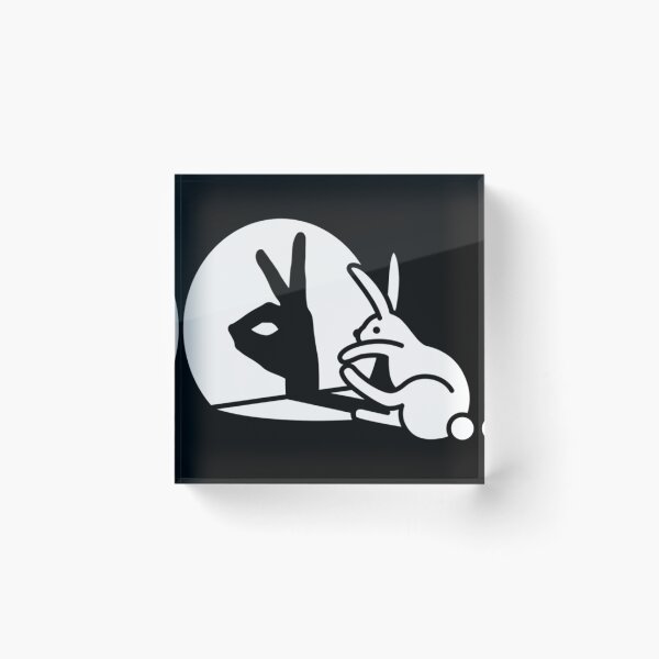 Item preview, Funny Rabbit Shadow Hand Shadow Puppets Bunny Figure designed and sold by MichaelDownsb.