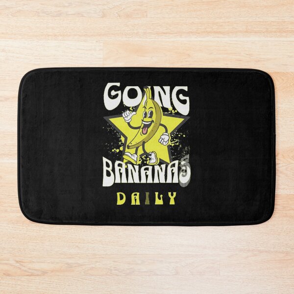 Item preview, Funny Going Bananas Daily Yellow Star Cartoon designed and sold by NoemiRiel.